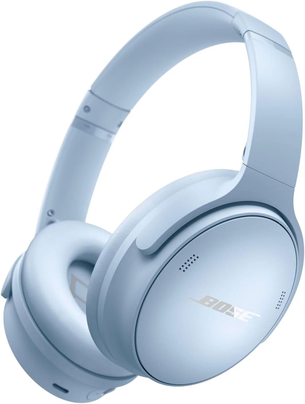 Bose QuietComfort Headphones - Wireless Bluetooth Headphones, Active Over Ear Noise Cancelling and Mic, USB-C Charging, Deep Bass, Up to 24 Hours of Playtime, Black