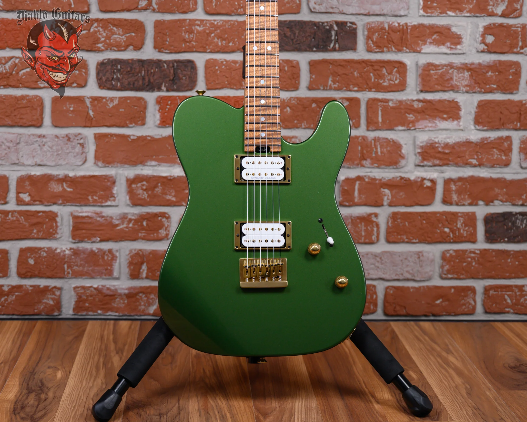 Charvel USA Custom Shop San Dimas Style 2 2H HT GHW Cadillac Green 2025 w/OHSC