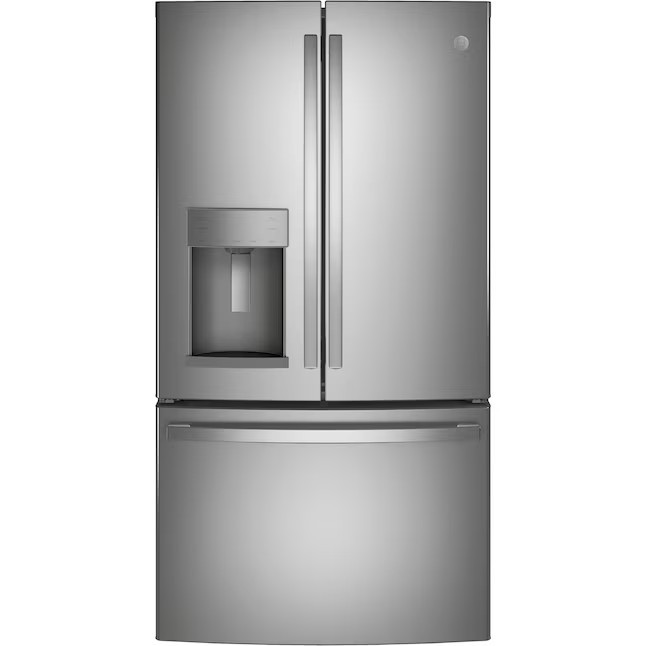 GE 27.7-cu ft French Door Refrigerator with Ice Maker (Fingerprint-resistant Stainless Steel) ENERGY STAR