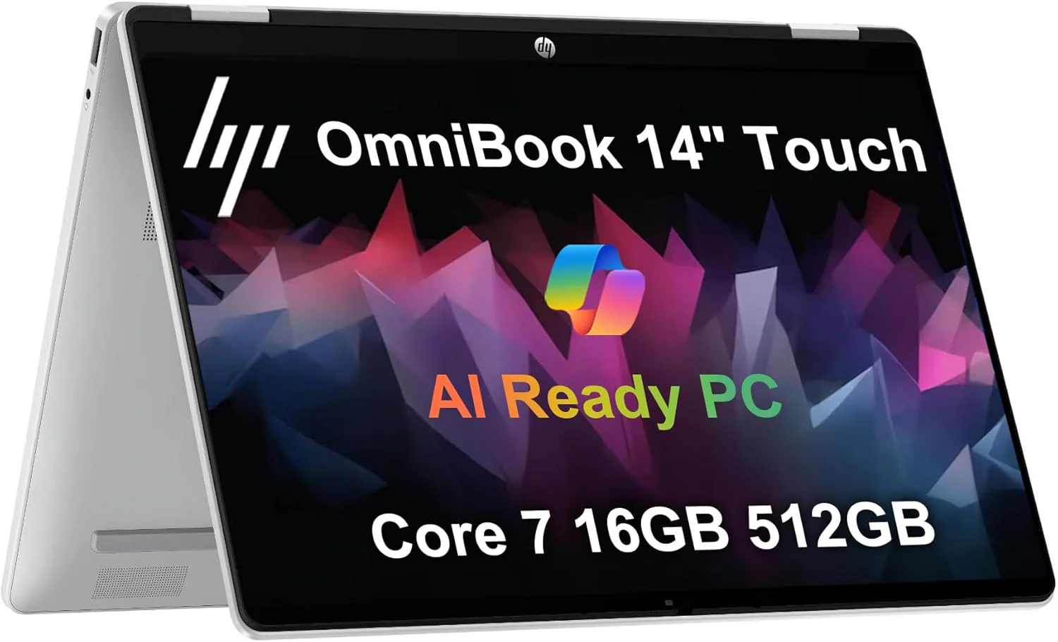 2025 HP OmniBook 5 Flip (Next Gen Envy x360) 2-in-1 Touchscreen AI PC Laptop (14