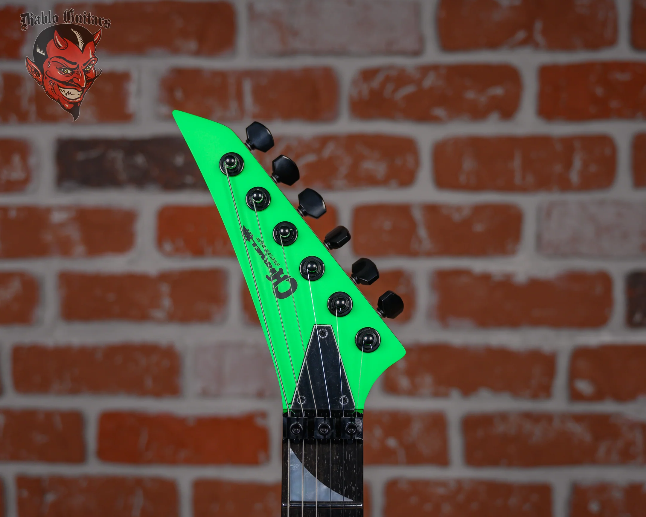 Charvel USA Custom Shop DK24 2H FR PH Satin Neon Green 2025 w/OHSC