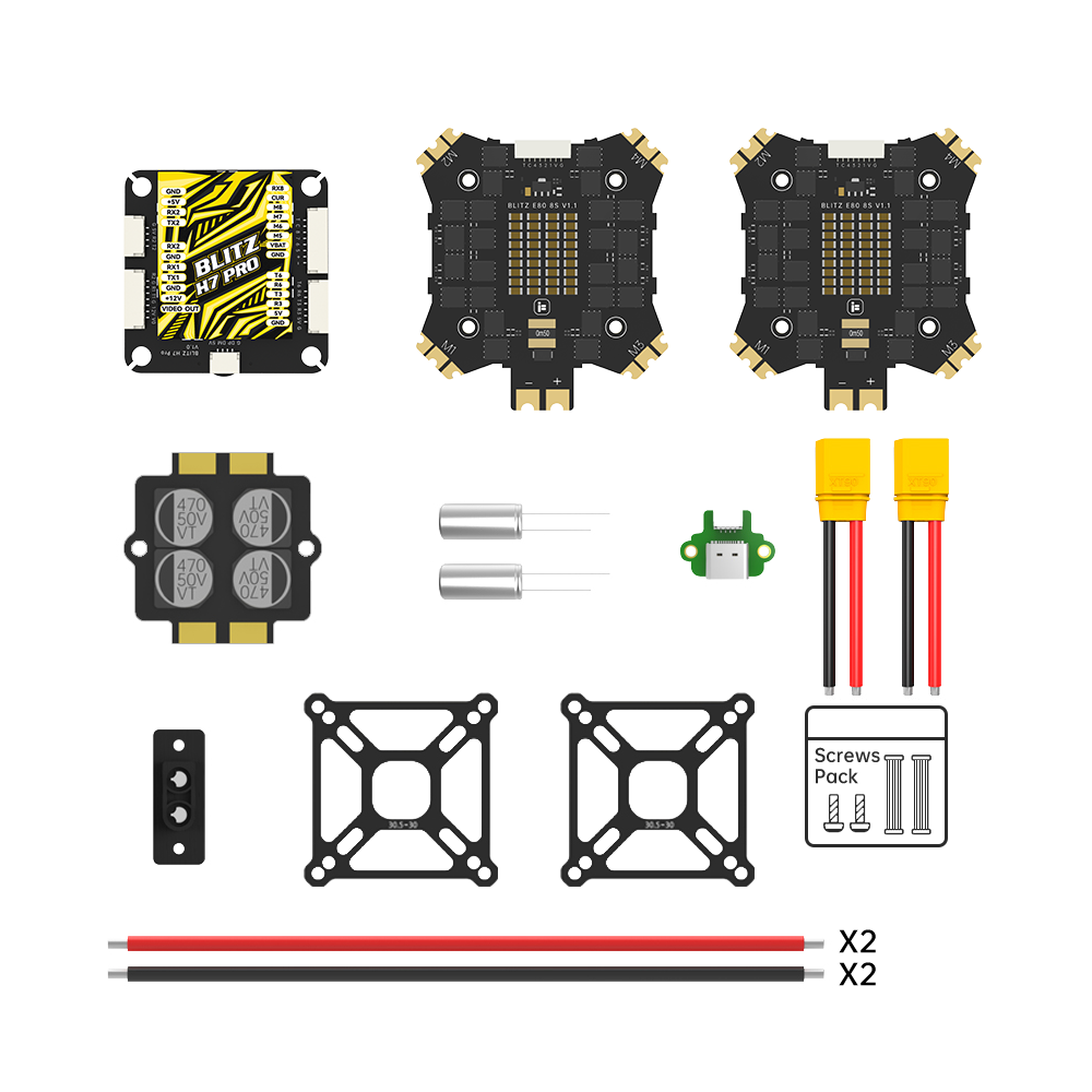 BLITZ H7 Pro Combo Set (E80 Pro 4-IN-1 ESC)