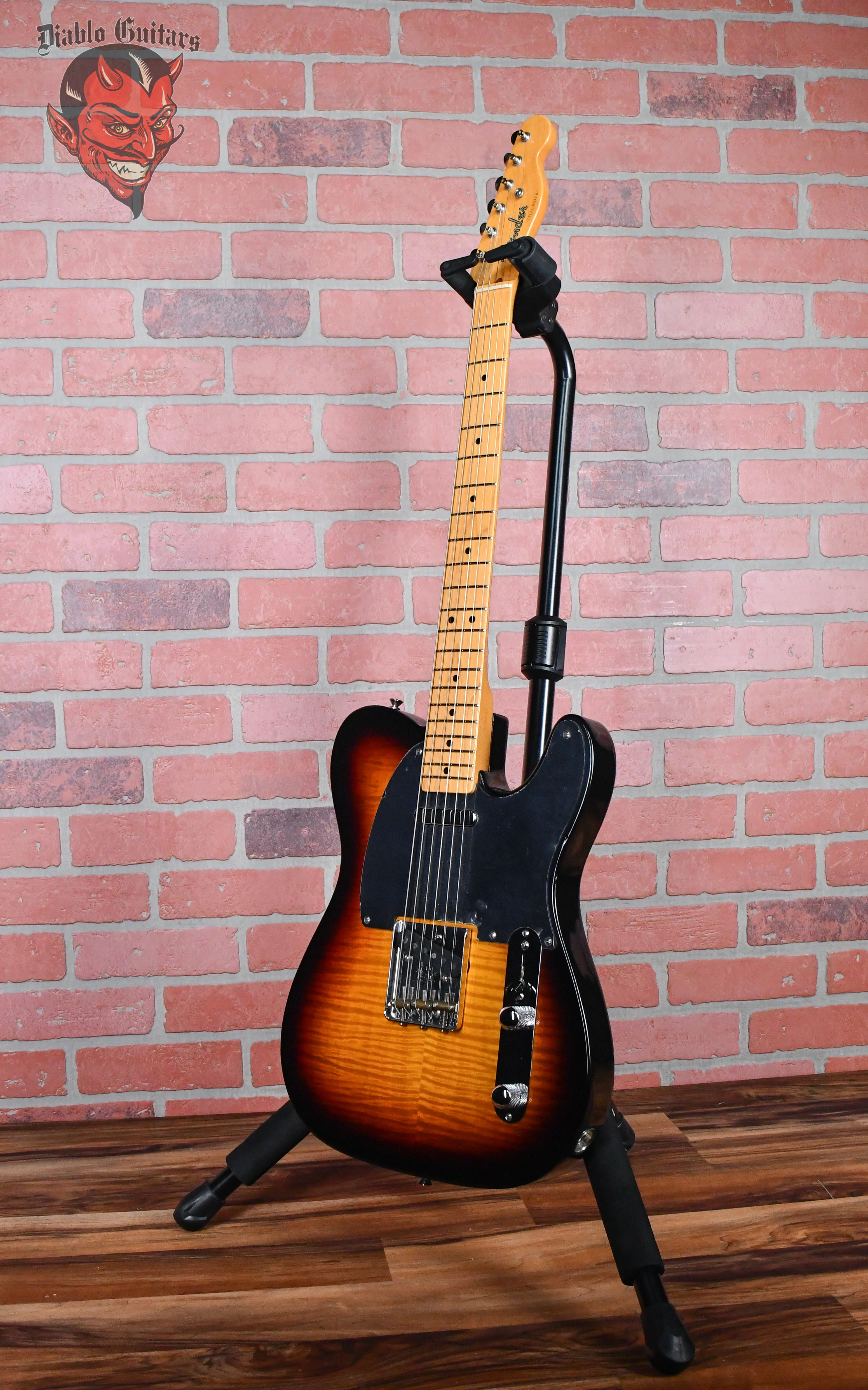 Fender 1952 Reissue Designer Edition Telecaster 1 of 125 Flame Maple Top & Back Antique Sunburst 2000 w/OHSC