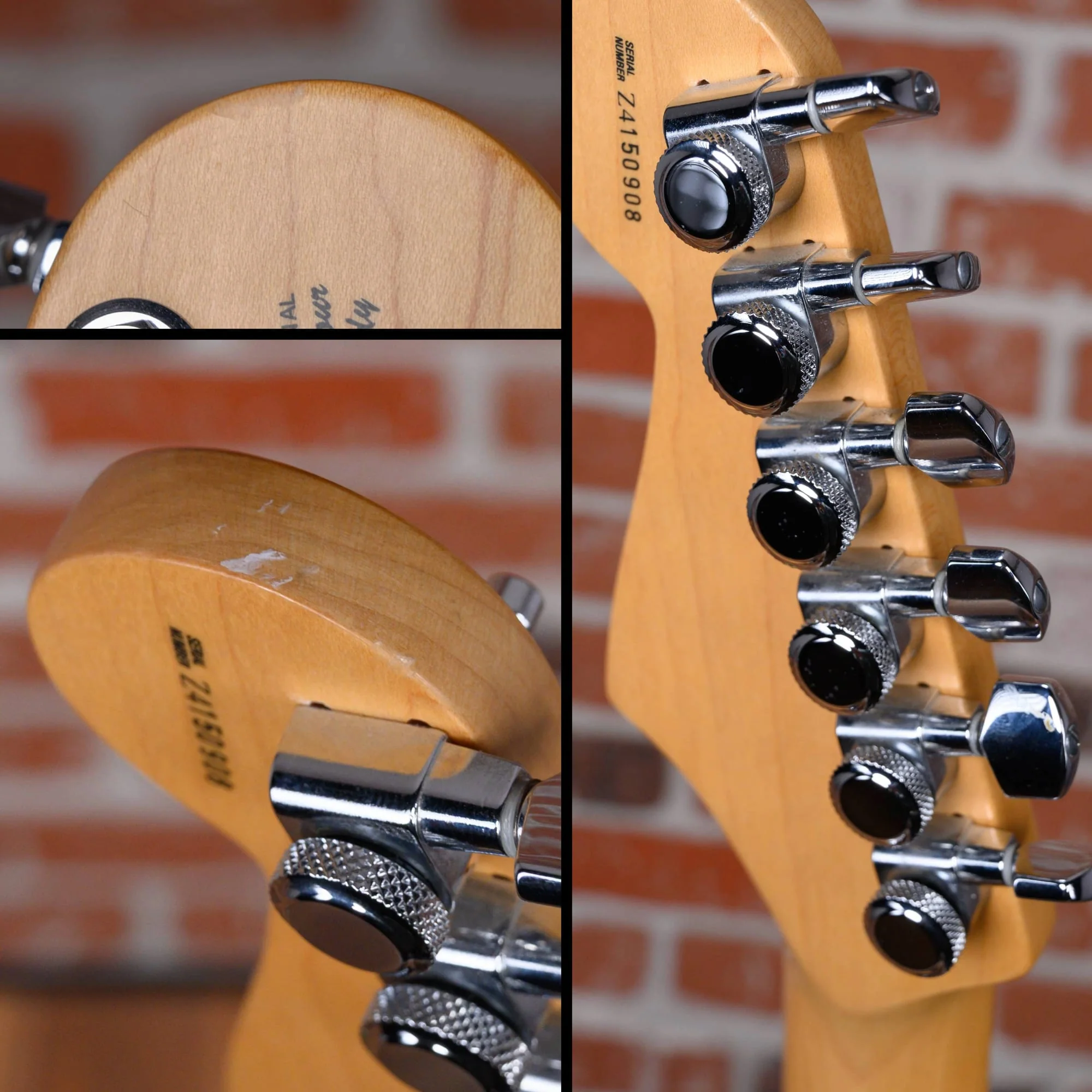 Fender American Series Stratocaster Dave Murray Mods Black 2005 w/OHSC