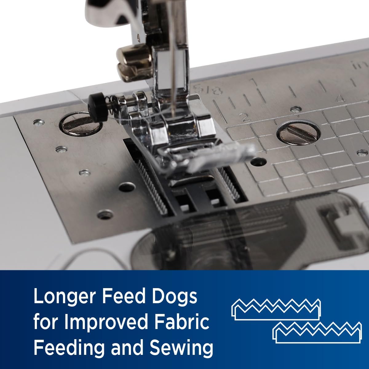 Brother ST371HD Sewing Machine, Strong & Tough, 37 Built-in Stitches, Free Arm Option, 6 Included Feet