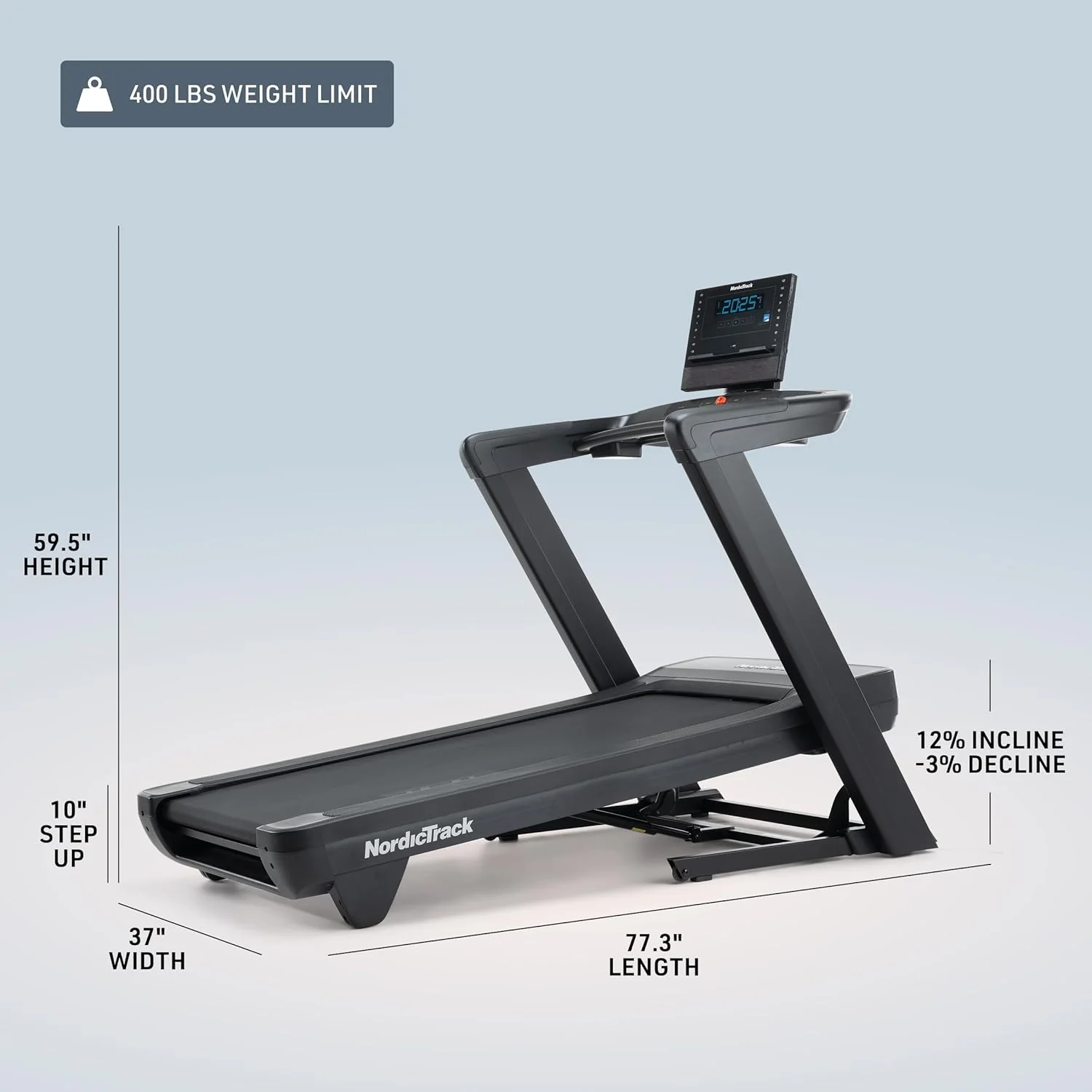 NordicTrack Commercial Series: Premium Foldable Treadmills, Incline & Decline, iFIT Membership Required to Access iFIT Content & Features