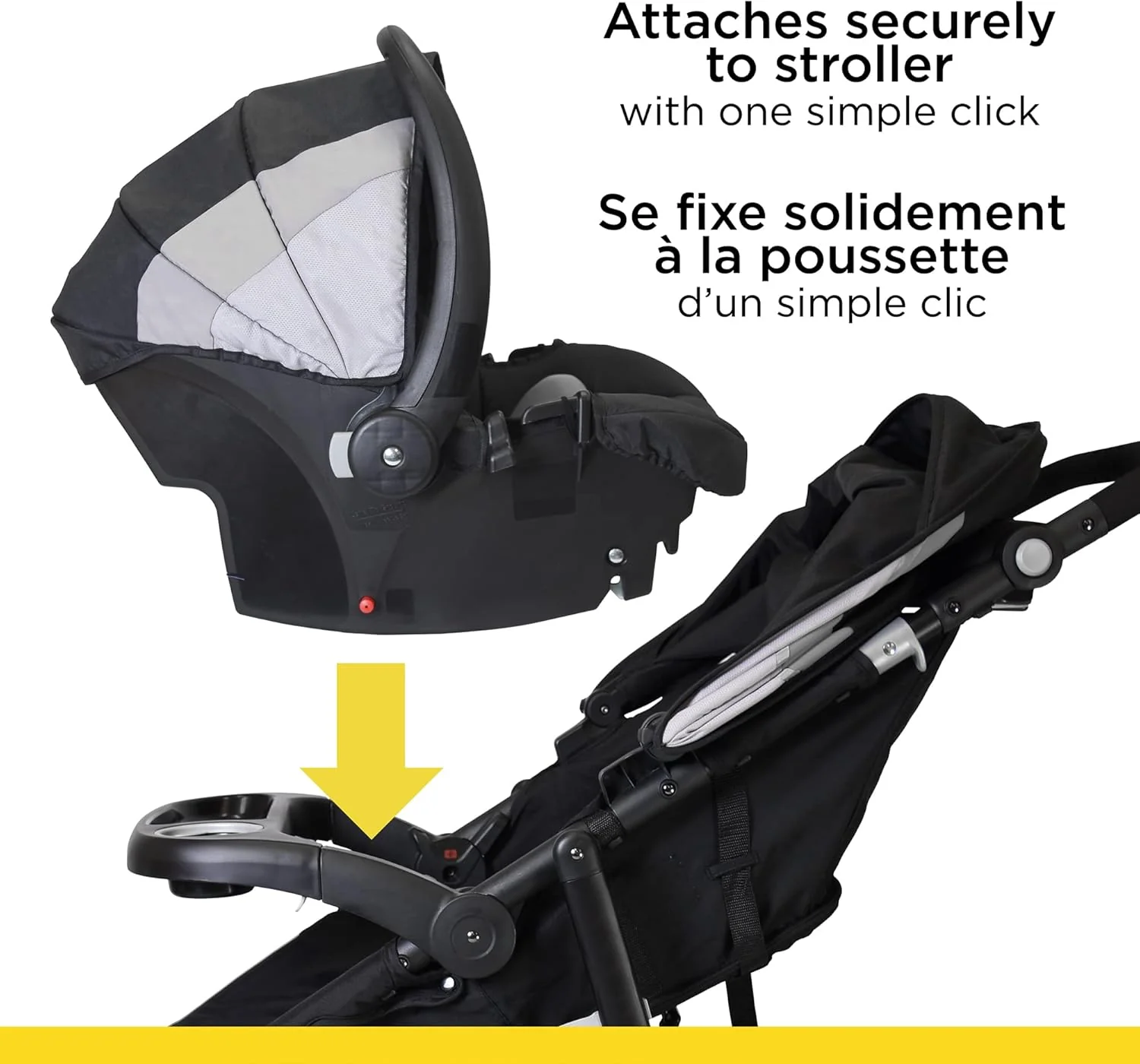 Safety 1st Interval Jogger Travel System - Grey Gravity