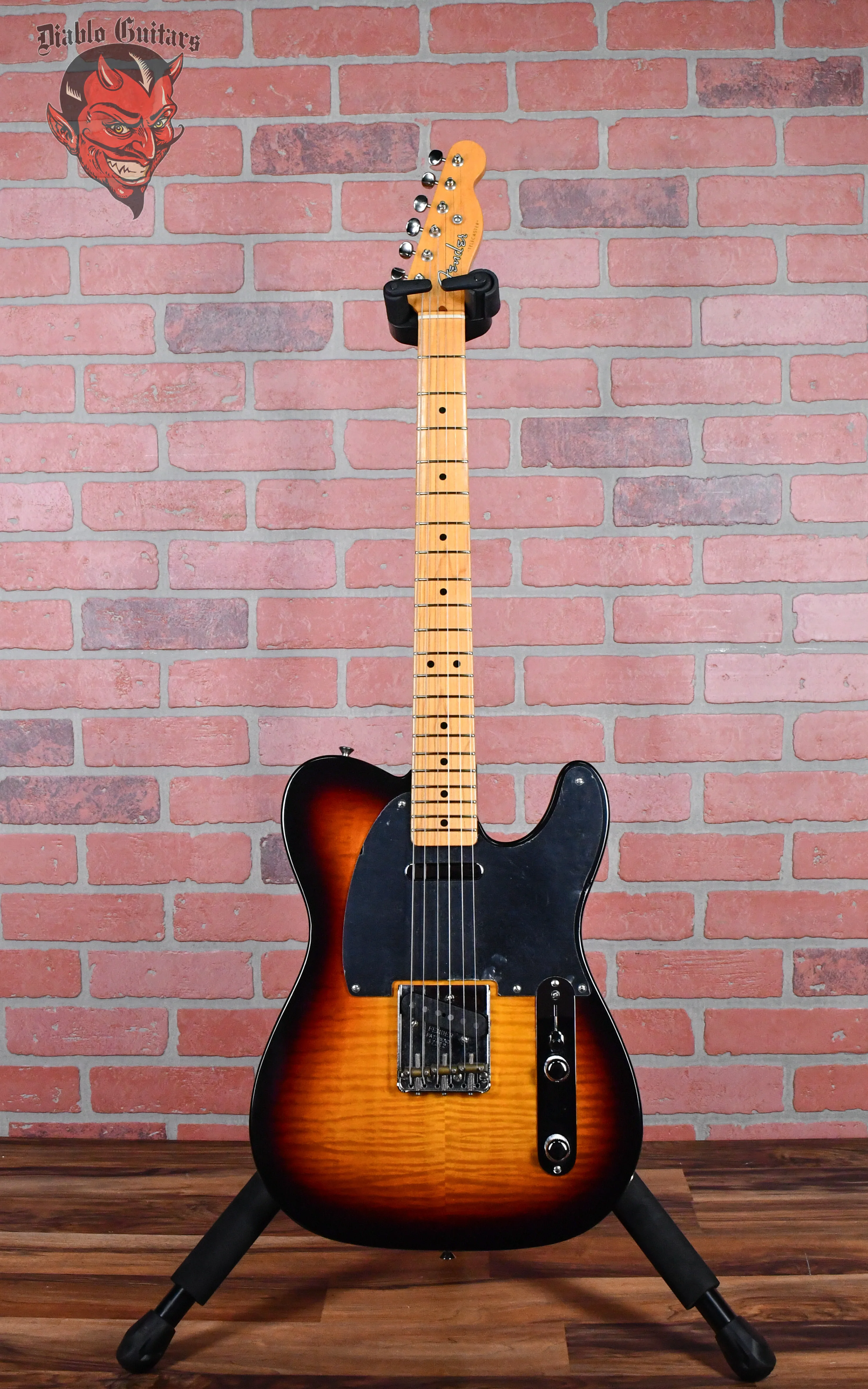 Fender 1952 Reissue Designer Edition Telecaster 1 of 125 Flame Maple Top & Back Antique Sunburst 2000 w/OHSC