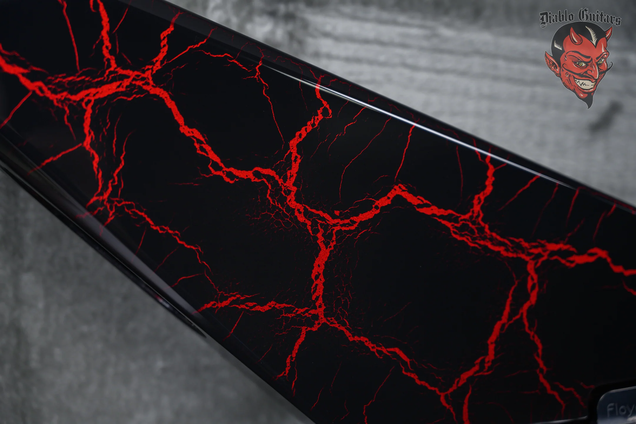 ESP Custom Shop Sammy Duet Random Star Signature Model Metallic Candy Apple Red Crackle Under Pearl Black 2025 w/OHSC