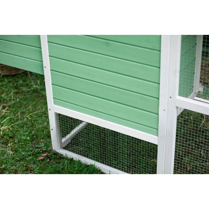 Dehner Lieblinge Hühnerstall Lotti, hellgrün, ca. B182/H119,5/T91 cm