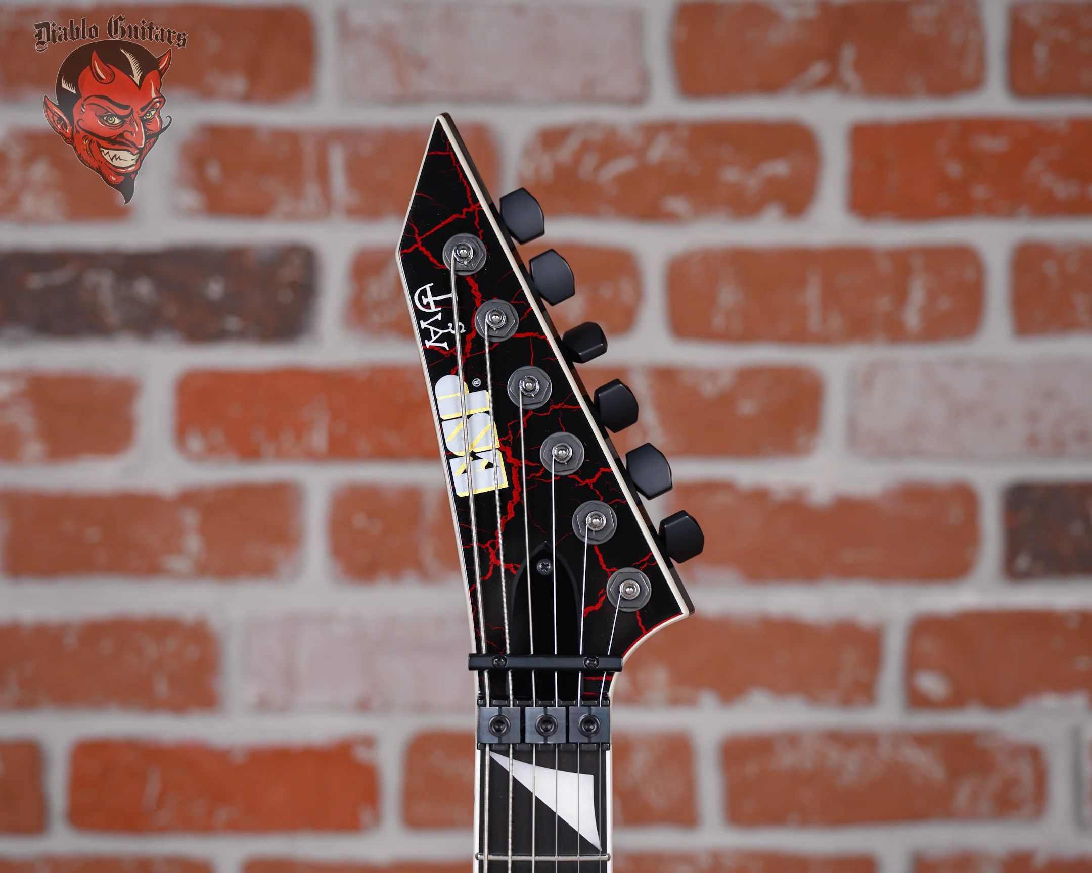 ESP Custom Shop Sammy Duet Random Star Signature Model Metallic Candy Apple Red Crackle Under Pearl Black 2025 w/OHSC