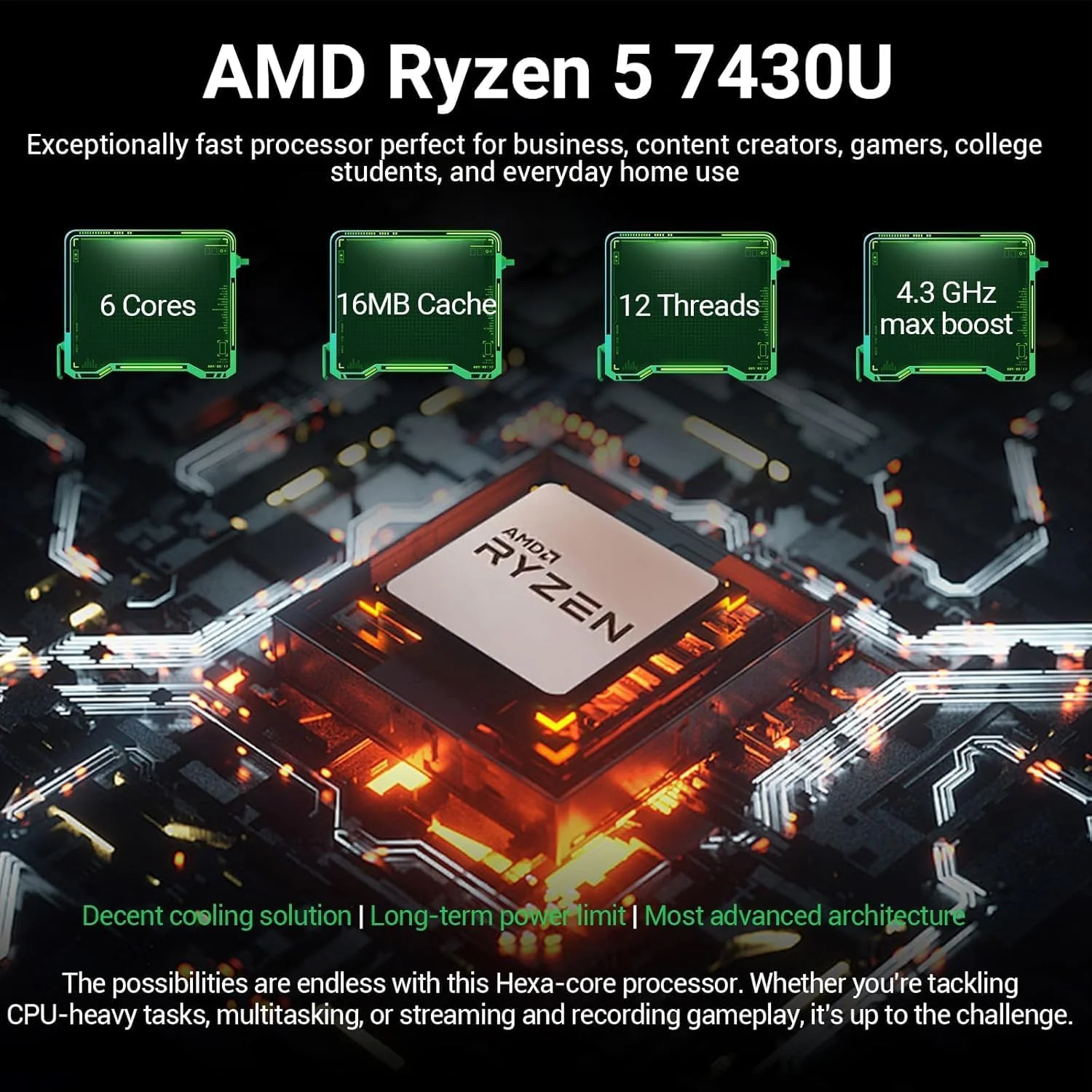 HP 17 Inch Business Laptop 2025 Thanksgiving Limited Edition, 17.3'' FHD IPS Anti-Glare Display, AMD Ryzen 5 7430U (Beats Core i7-1355U), 64GB RAM, 2TB SSD, HDMI, Windows 11 Pro, Wi-Fi 6, WOWPC USB