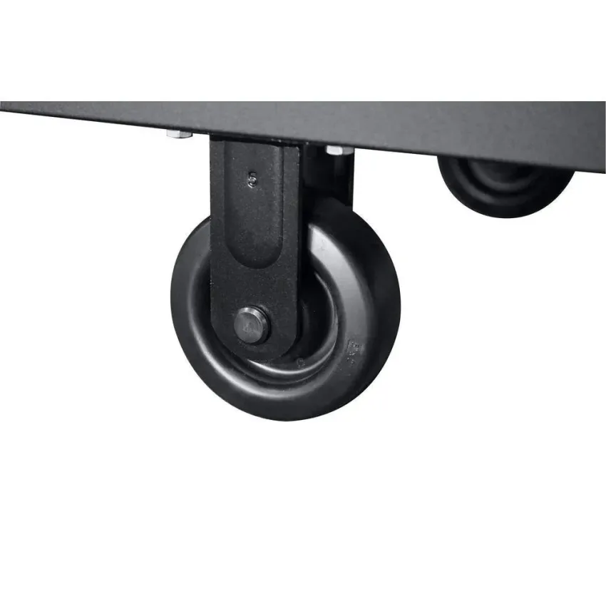 80 in. W 10-Drawer, Deep Combination Tool Chest and Rolling Cabinet Set in Matte Black (3-Piece)