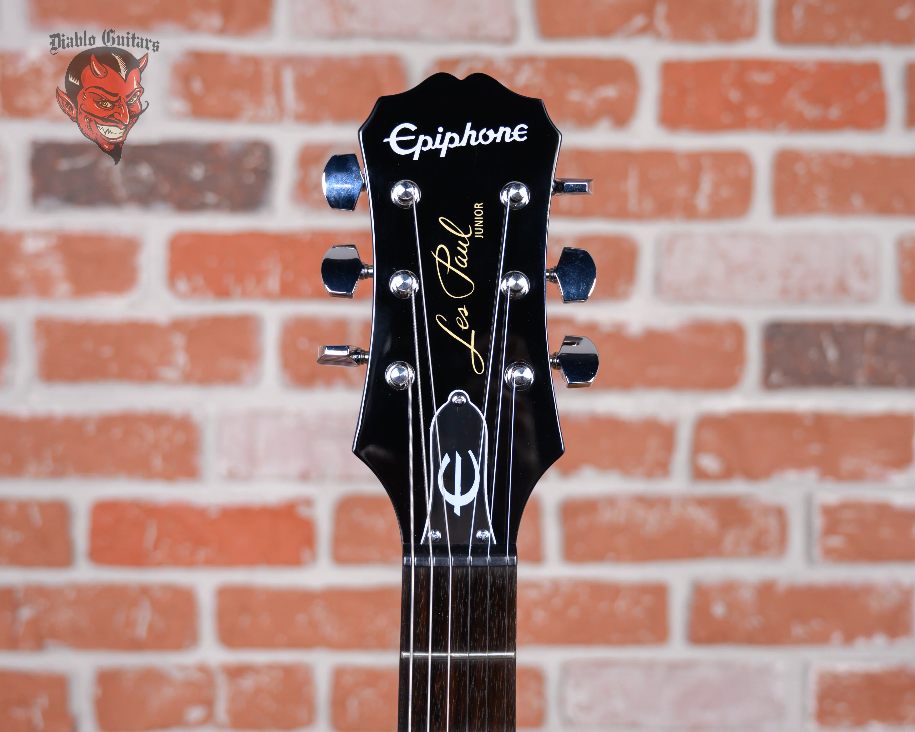 Epiphone Les Paul Jr. Transparent Blue Burst 2015 w/OHSC