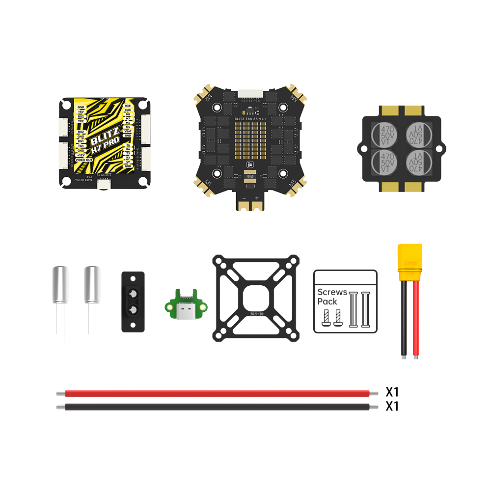 BLITZ H7 Pro Combo Set (E80 Pro 4-IN-1 ESC)