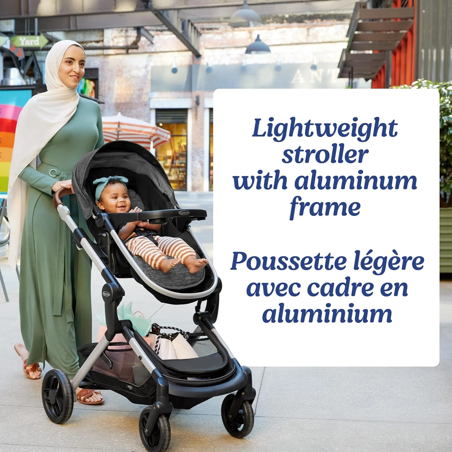 Graco Modes Nest Travel System, 3-in-1 Baby Stroller and Car Seat Combo with SnugRide SnugLock 35 Elite Infant Car Seat, Rear-Facing from 1.8-16 kg (4-35 lb), Nico