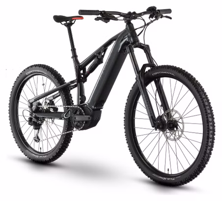 Raymon TrailRay 160E 7.0 SE Full-Suspension Electric MTB Tektro M350 9S 630Wh MX (29/27.5'') Black 2024