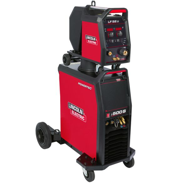 Lincoln Powertec I500S LF52D 10M Mig Welder Package