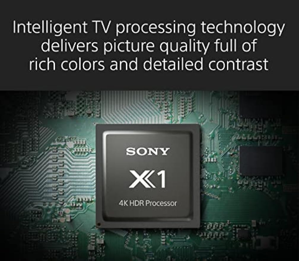 Sony 50 Inch 4K Ultra HD TV X85K Series: LED Smart Google TV with Dolby Vision HDR and Native 120HZ Refresh Rate KD50X85K- Latest Model, Black