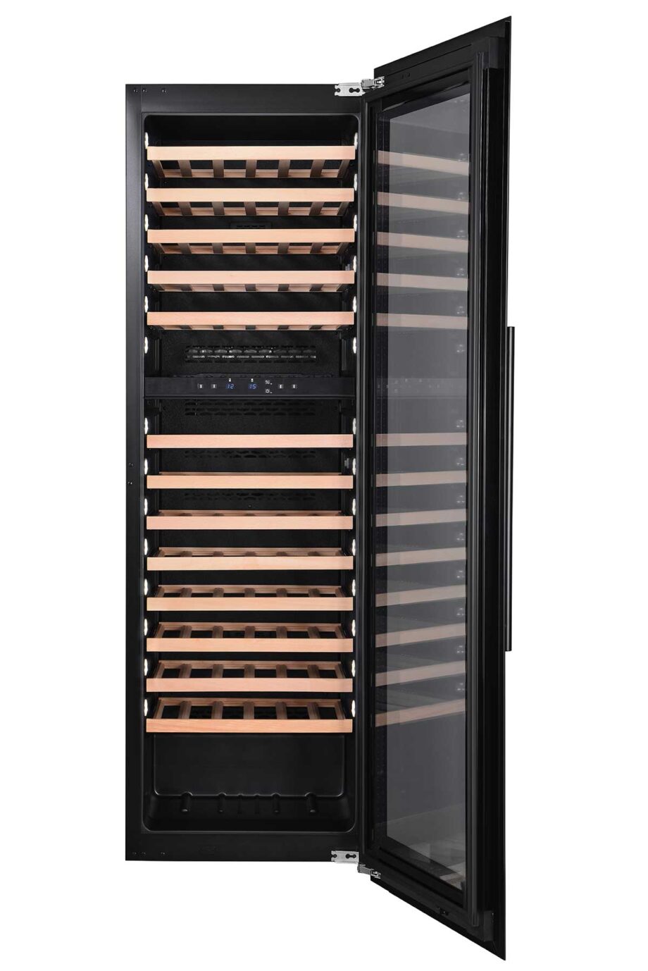 Cavanova Vinoteca CV100KT – 2T Vinoteca integrable con la capacidad de 100 botellas.