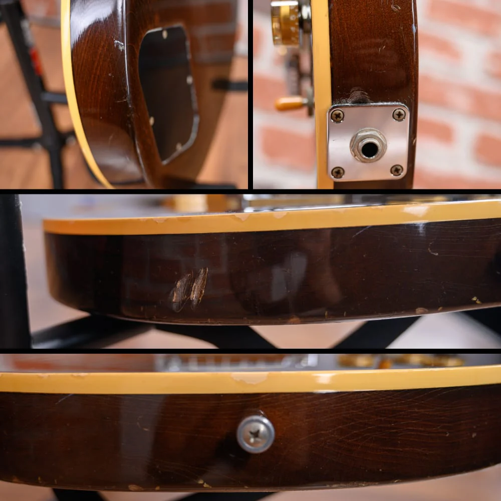 Epiphone USA Spirit Figured Maple Top Sunburst 1982 w/OHSC