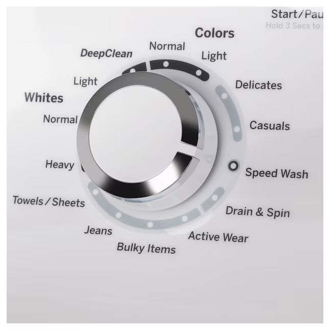 GE 4.5-cu ft High Efficiency Agitator Top-Load Washer (White)