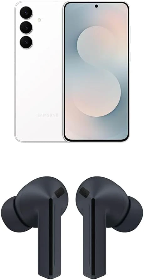 SAMSUNG Galaxy S25 FE Cell Phone (2025), 128GB AI Smartphone, Unlocked Android, Large Display, 4900mAh Battery, High Res-Camera, AI Photo Edits, Durable, US 1 Yr Warranty, JetBlack