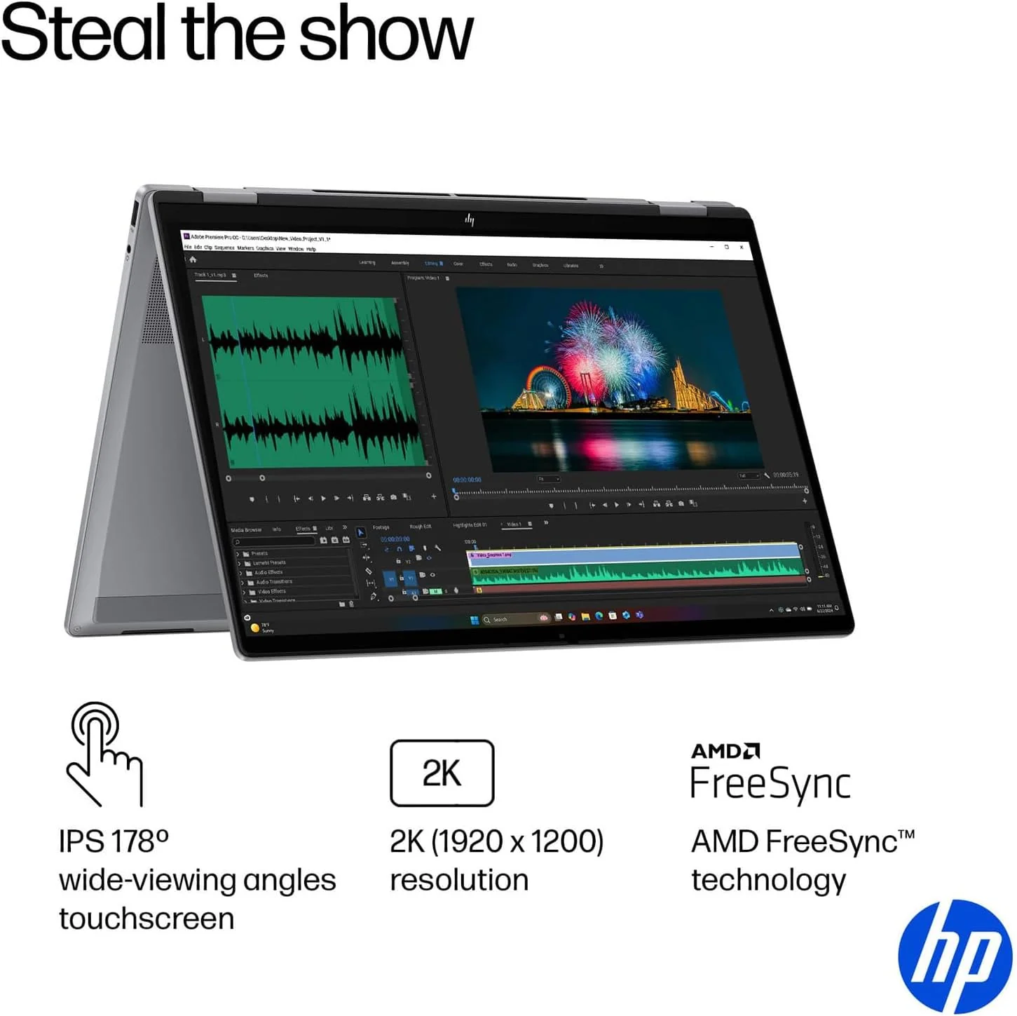 HP 2025 New Envy x360 2-in-1 Laptop, OmniBook X Flip 16