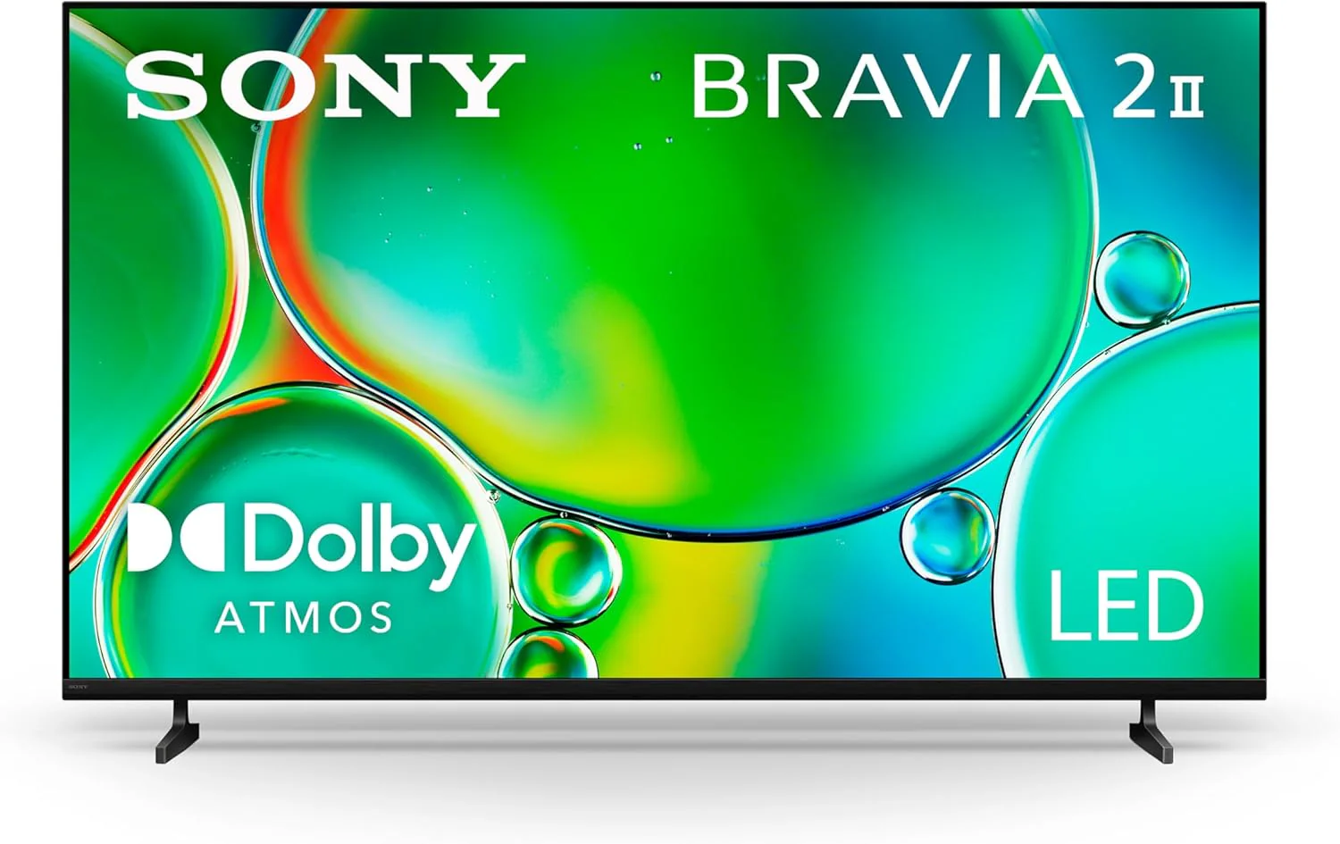 Sony BRAVIA 2 II 55 Inch 4K Ultra HD LED Smart TV with Google TV and Exclusive Features for PlayStation®5 (K-55S20M2), 2025 Model
