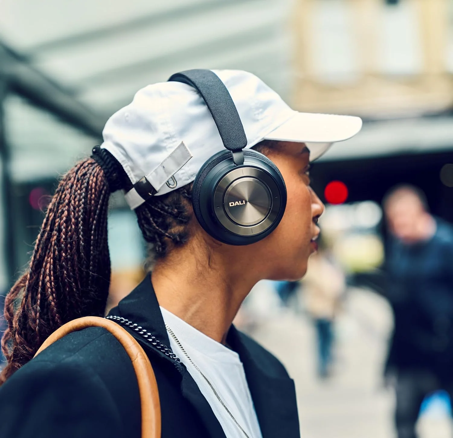 DALI IO-8 Over-The-Ear Wireless/Wired Hi-Fi Headphones with ANC, Bluetooth AptX & Patented SMC Driver Technology, 35 Hours Battery Life - (Iron Black)