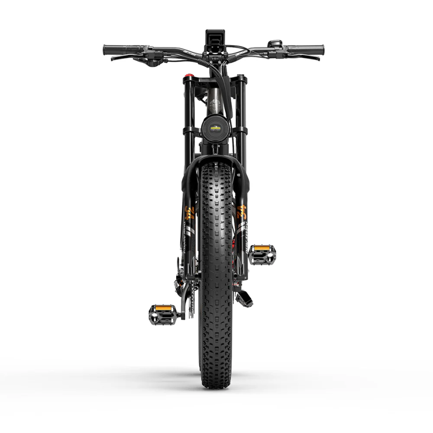 Dukawey Silvertip8 1000W 26" Fat Bike E-Mountainbike SUV E-bike 52V 20Ah Samsung Akku