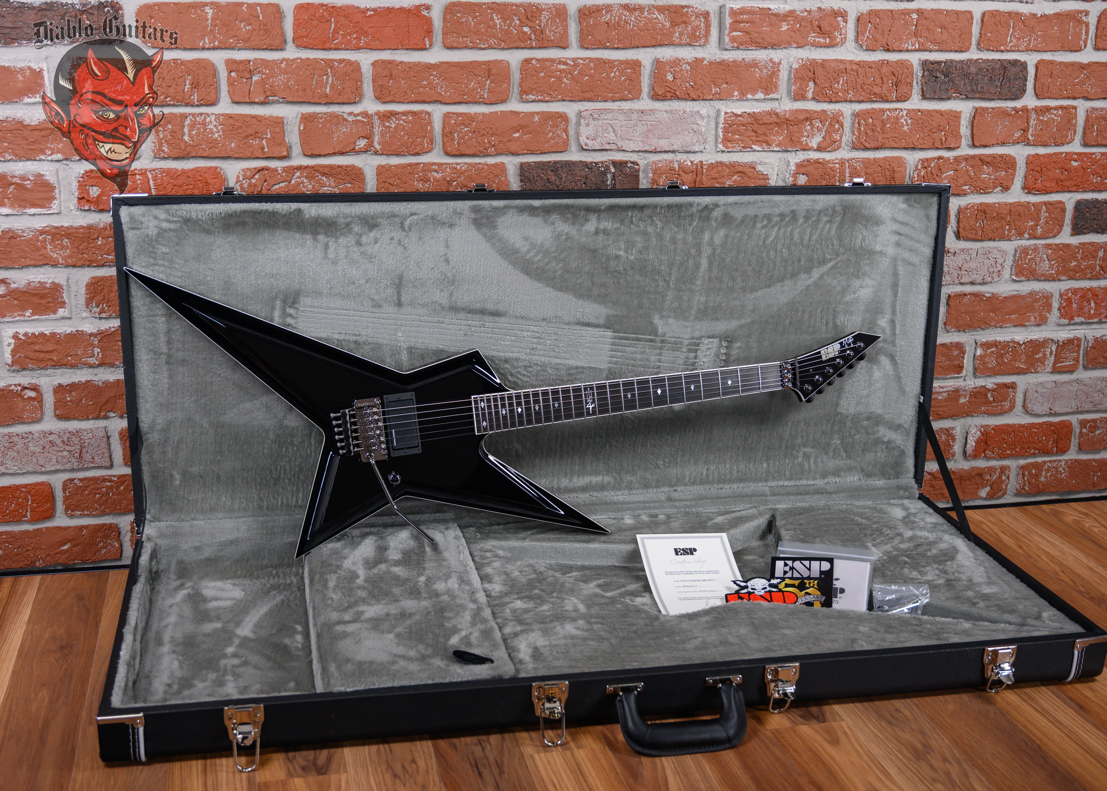 ESP Custom Shop Sammy Duet Signature Arch Top RS FR Black 2025 w/OHSC