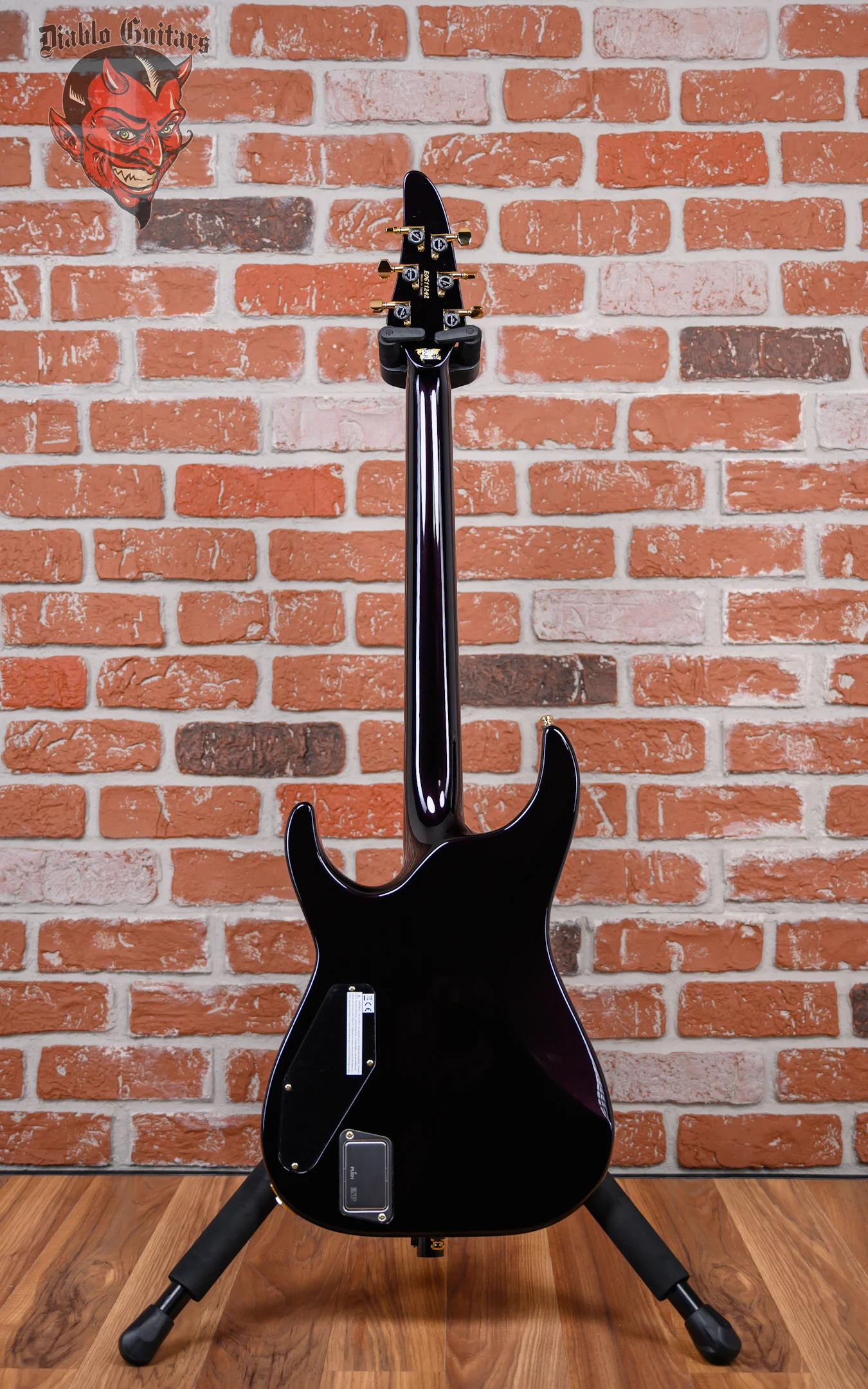 ESP Custom Shop CTM NT FM Horizon Flame Maple Top Indigo Purple 2024 w/OHSC