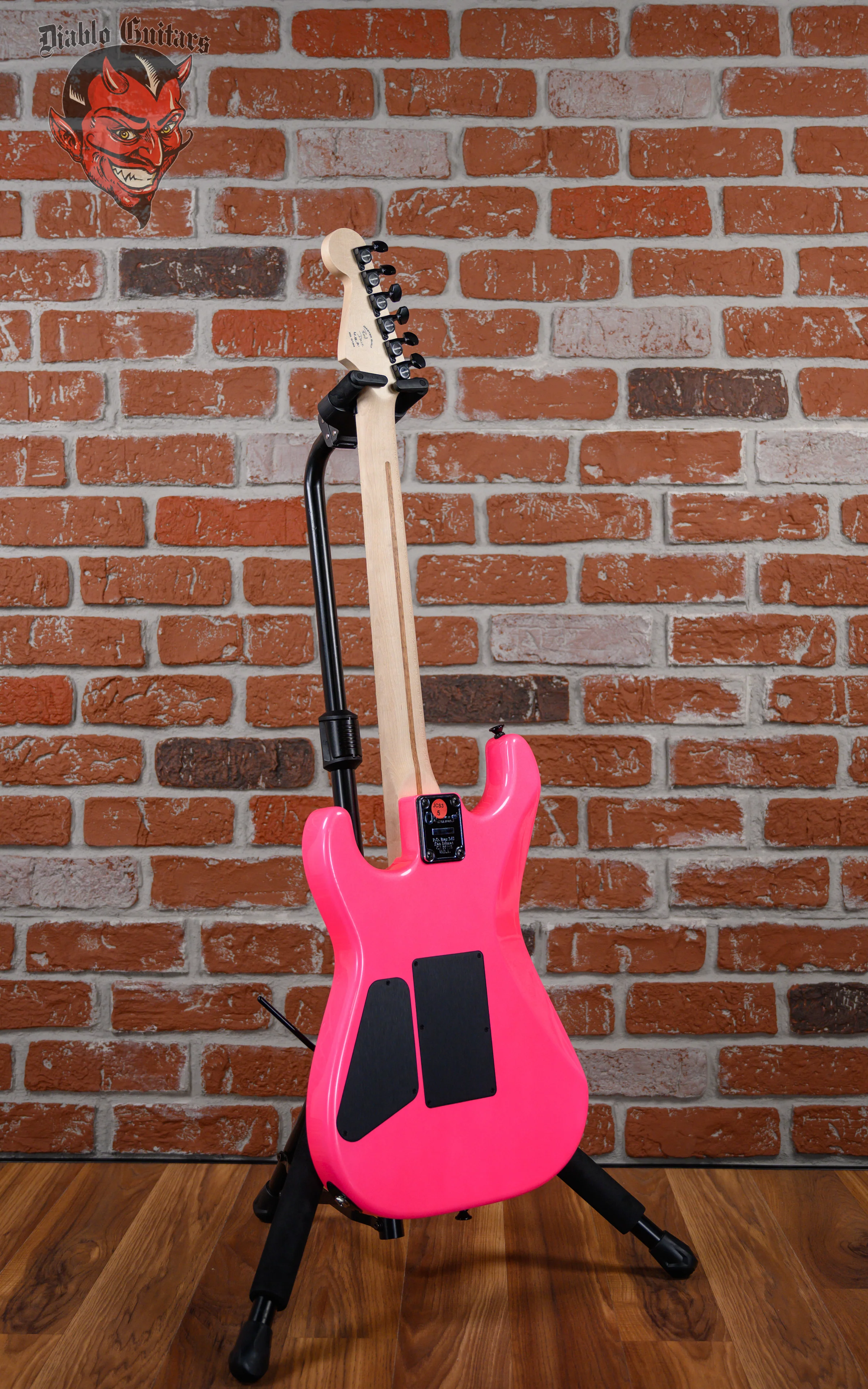 Charvel USA Custom Shop San Dimas Namm Edition #606 Master Built by ��Red�� Dave Nichols Neon Pearl Pink 2025 w/OHSC (B-stock)