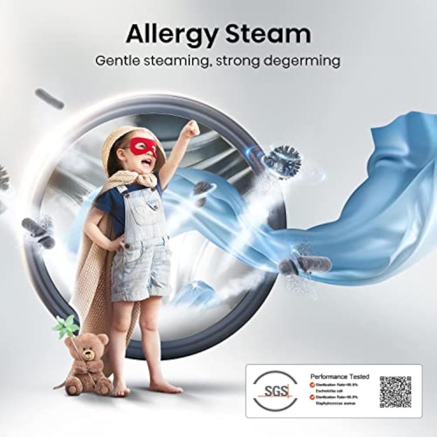 Hisense WFQA1014EVJM Freestanding 10 KG Programs 1400 RPM White Energy Rating E