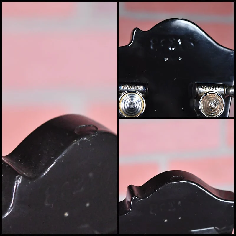 B.C. Rich USA Mockingbird Black 1983 w/Hardshell Case