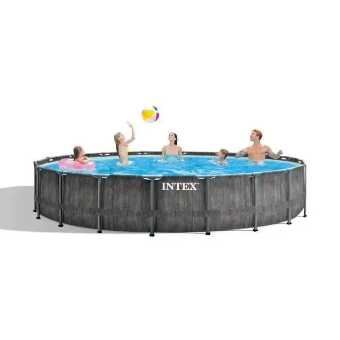 Intex - 26744NP - Kit piscine tubulaire baltik &oslash; 5,49 x 1,22m