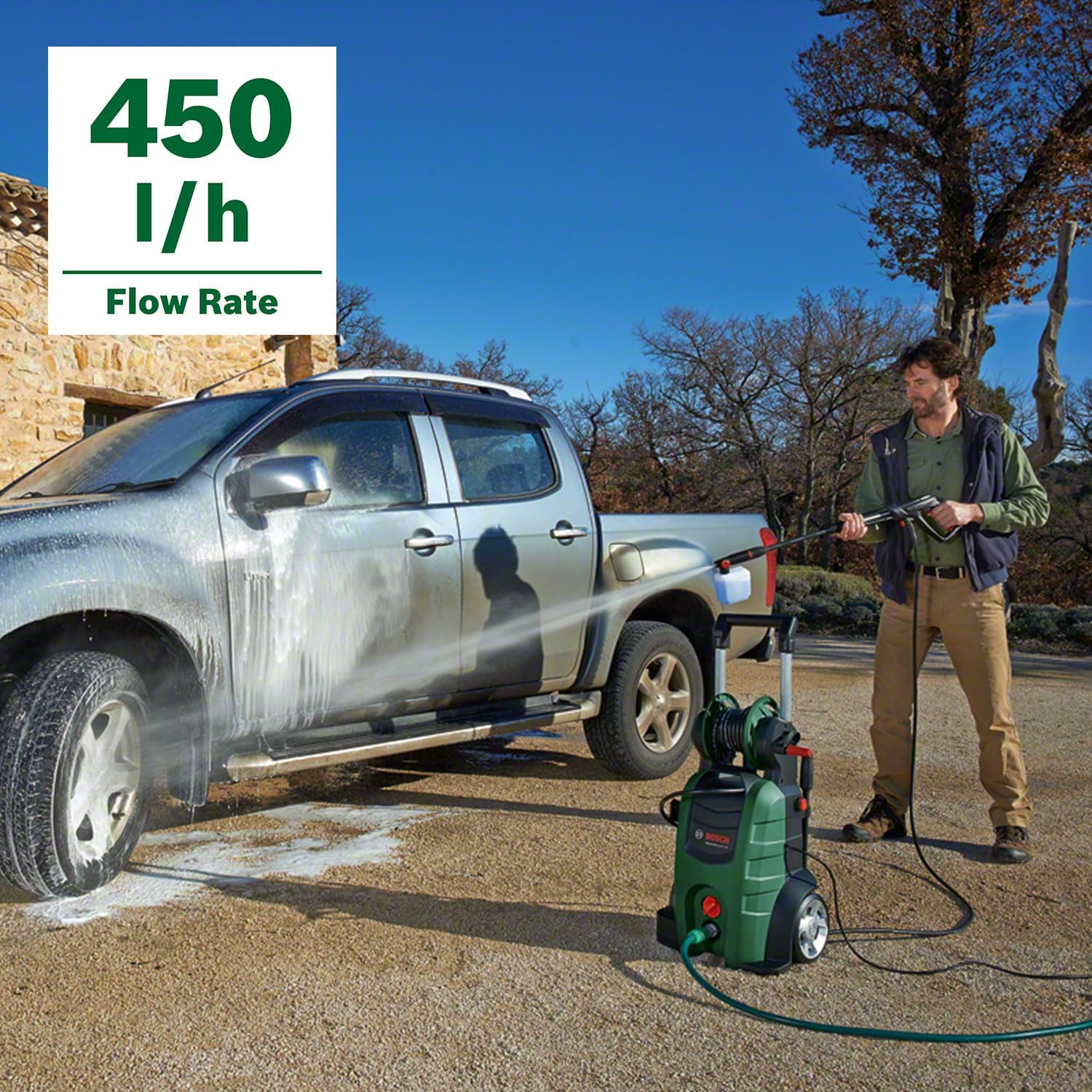 Bosch Home and Garden High Pressure Cleaner Advancedaquatak 140 (2100 watts, in carton)