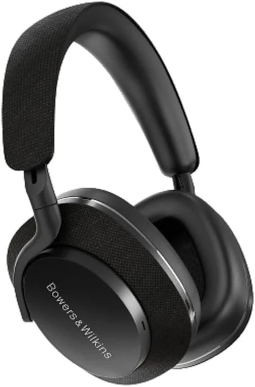 Bowers & Wilkins Px7 S2 Over-Ear Headphones - Advanced Noise Cancellation, Technical Fabrics, 30-Hour Battery Life, 15-Min Quick Charging, Black