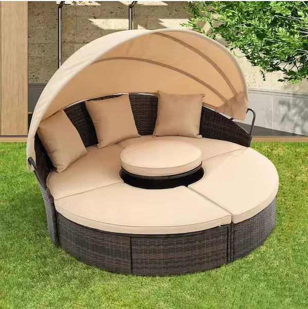Lounge shell sun island outdoor weatherproof