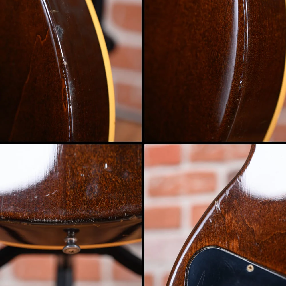 Epiphone USA Spirit Figured Maple Top Sunburst 1982 w/OHSC