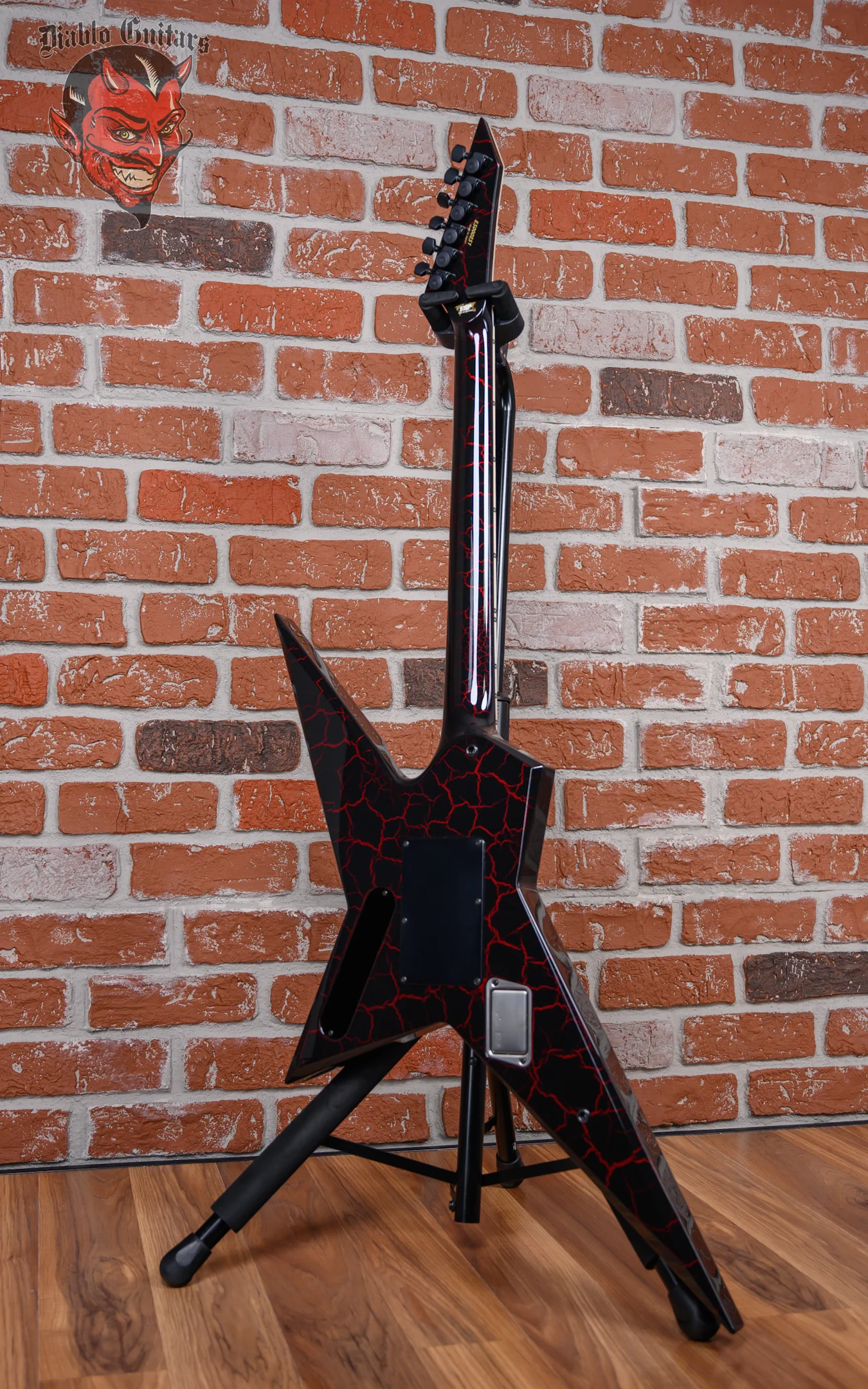 ESP Custom Shop Sammy Duet Random Star Signature Model Metallic Candy Apple Red Crackle Under Pearl Black 2025 w/OHSC