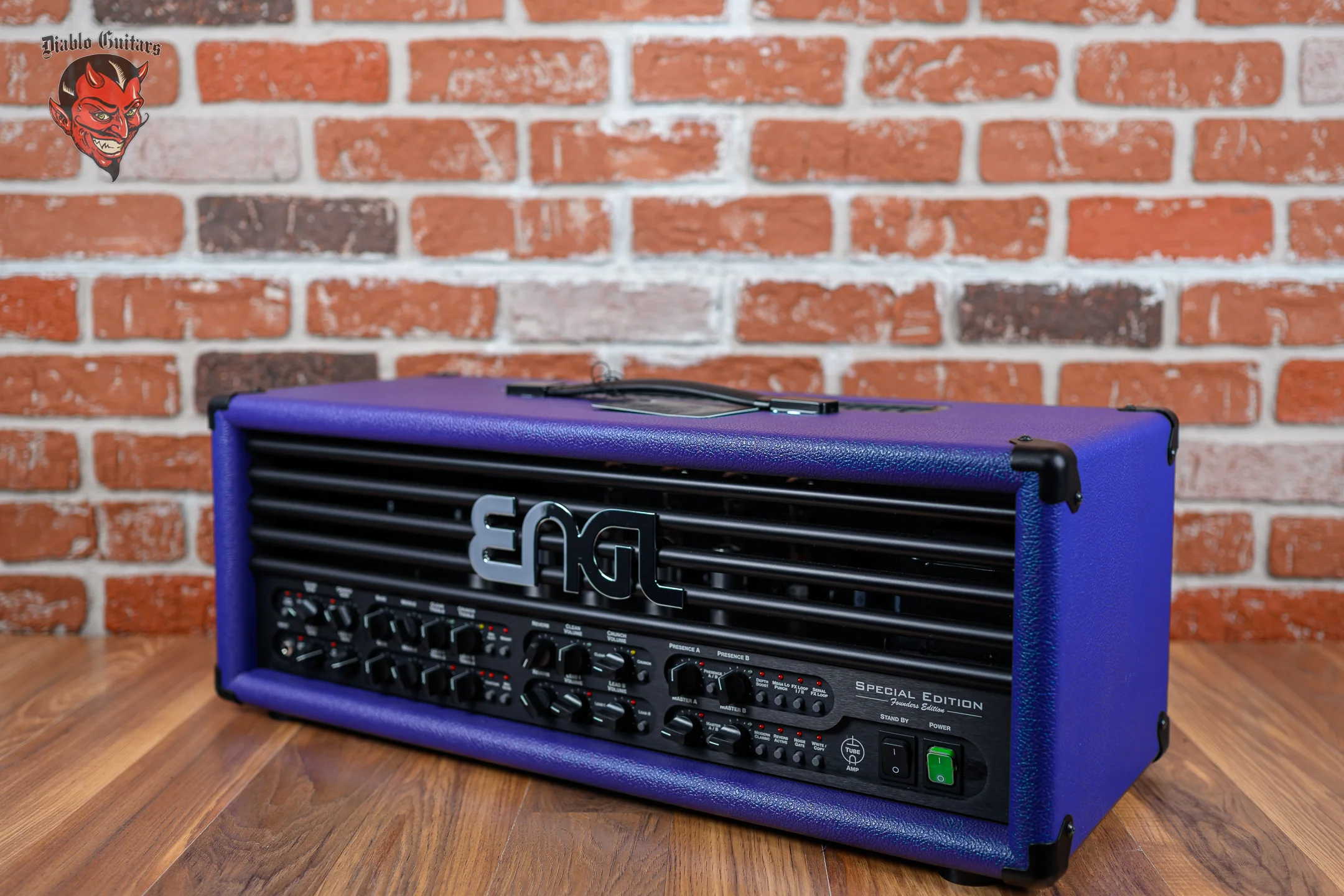 Engl Custom Shop Special Edition Founders Edition E670FE 5-Channel 100-watt all Tube Head with EL34 Tubes Purple Bronco