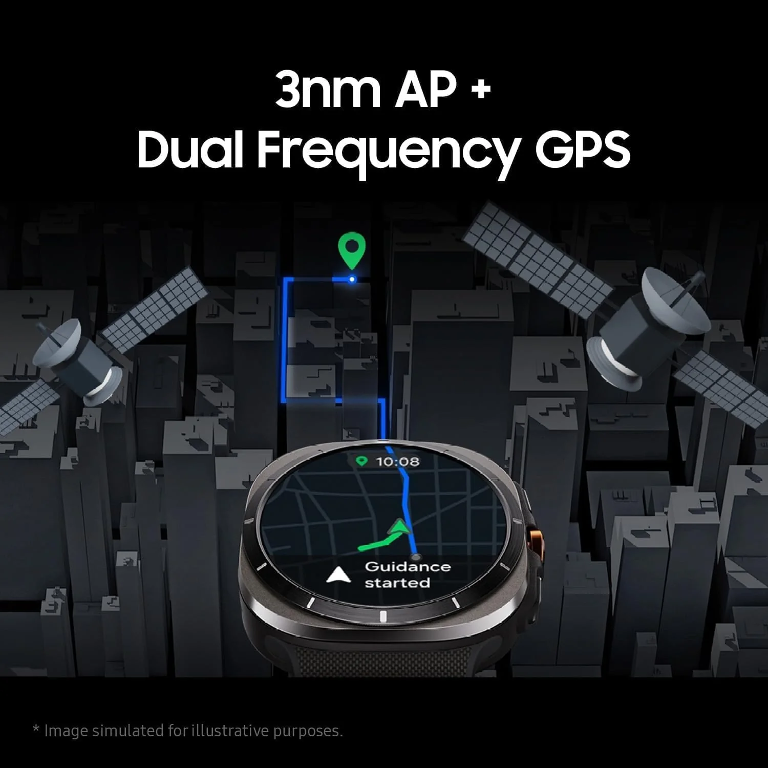 Samsung Watch 7 Ultra 2025 LTE Ai (47mm) SM-L705F Latino Version (Tmobile Mint Tello & Global), Rate Tracking, Sleep Fitness Tracker, GPS