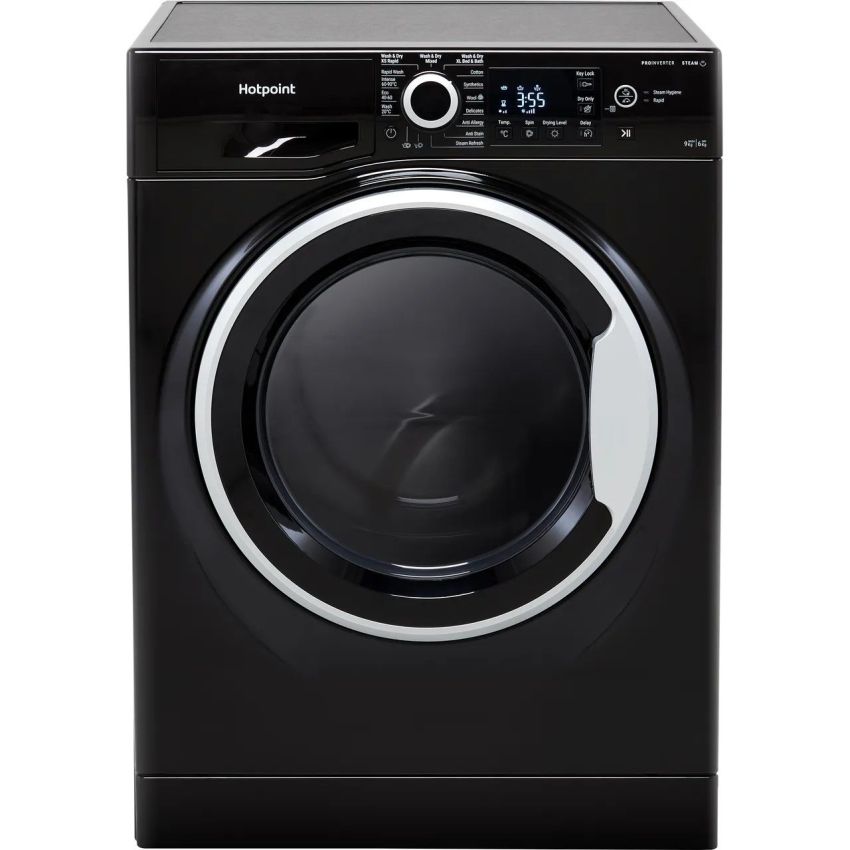 Hotpoint NDB9635BSUK 9Kg / 6Kg Washer Dryer With 1400 Rpm - Black