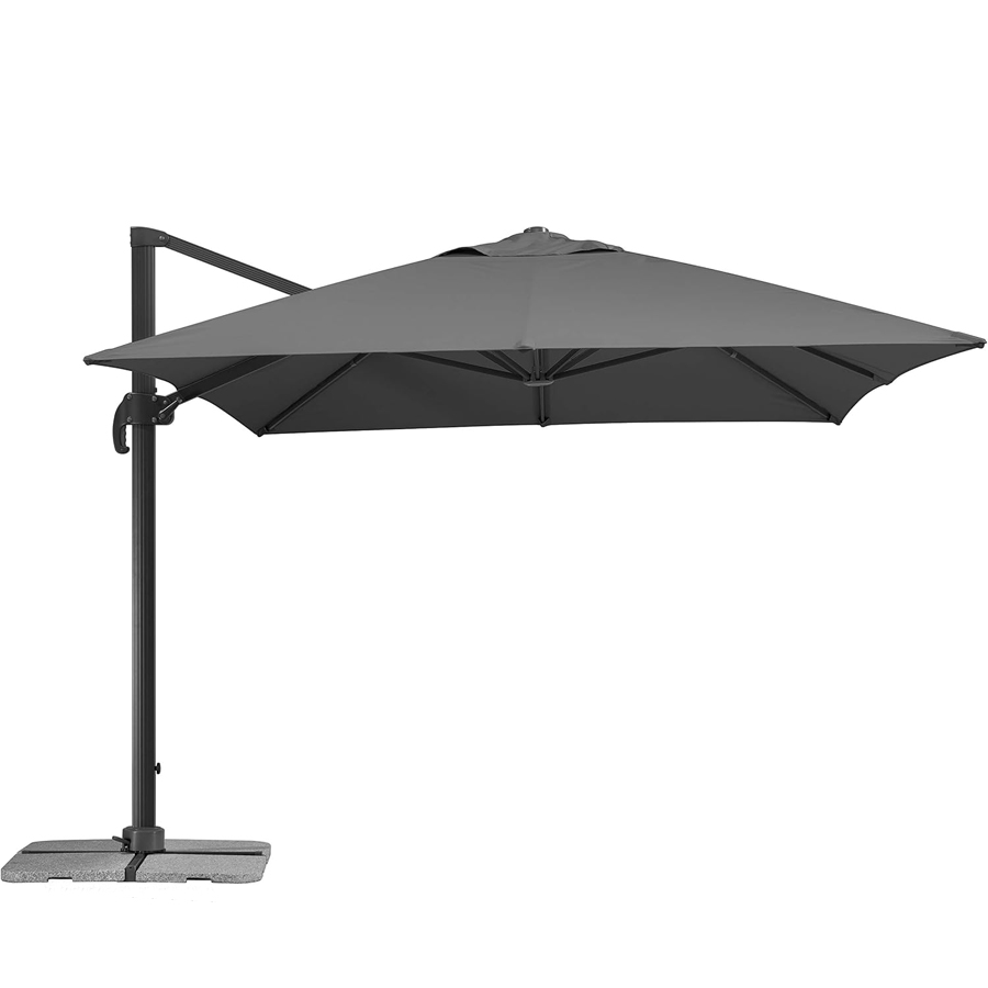 Schneider 2025 Rhodes Grande Parasol Approx. 400 x 300 cm Anthracite