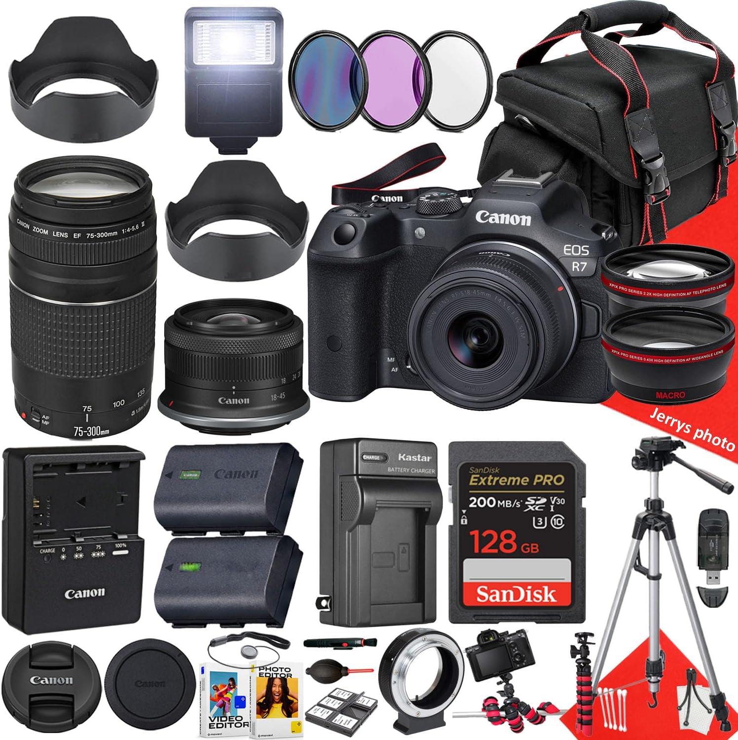 Canon EOS R7 APS-C Mirrorless Camera 32.5MP 4K