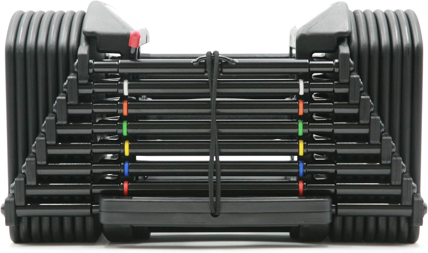 PowerBlock Pro 50 Adjustable Dumbbells, Sold in Pairs, 5-50 lb. Dumbbells, Durable Steel Build, Innovative Workout Equipment, All-in-One Dumbbells