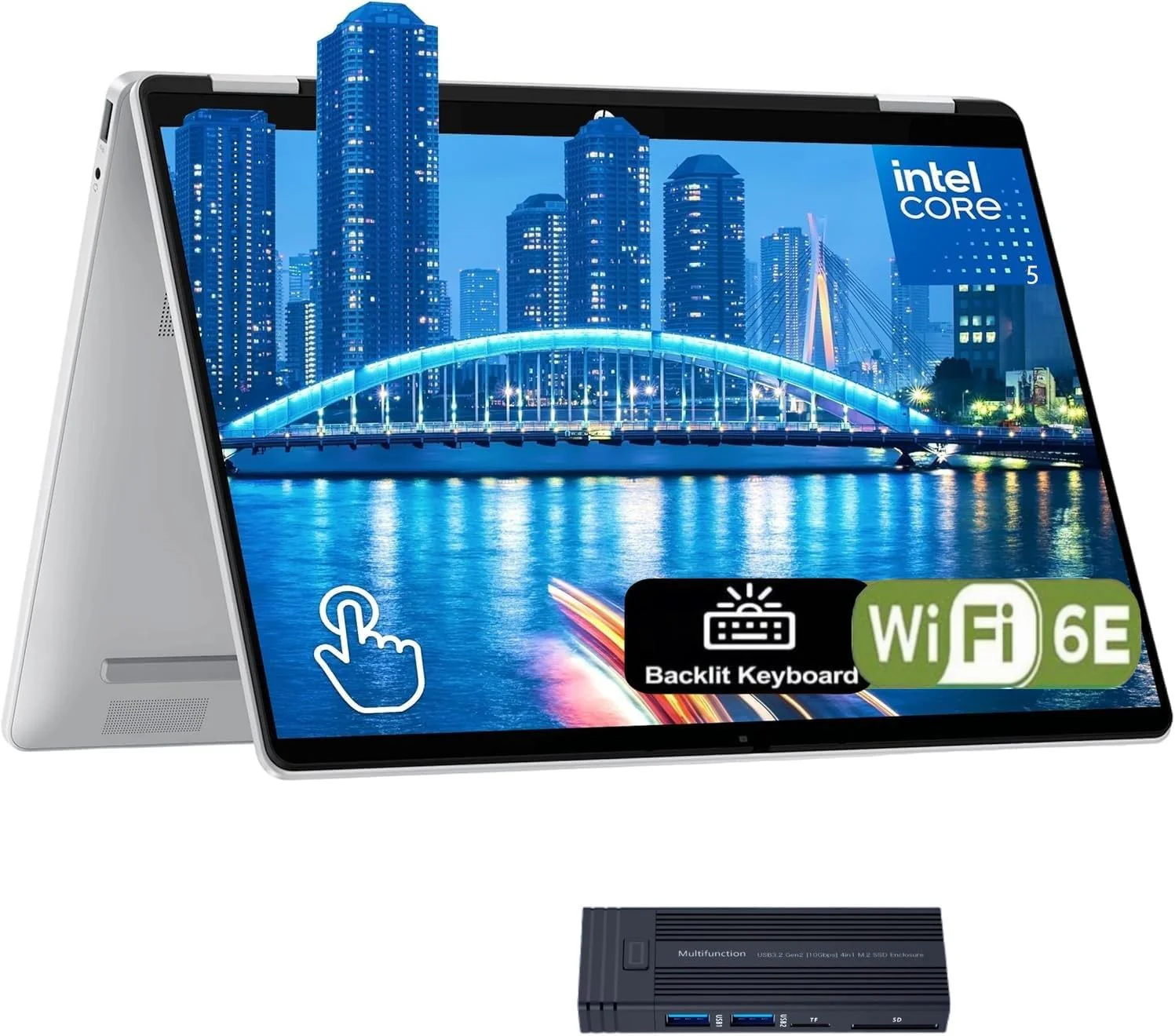 HP OmniBook 5 Flip 2-in-1 Laptop, 14