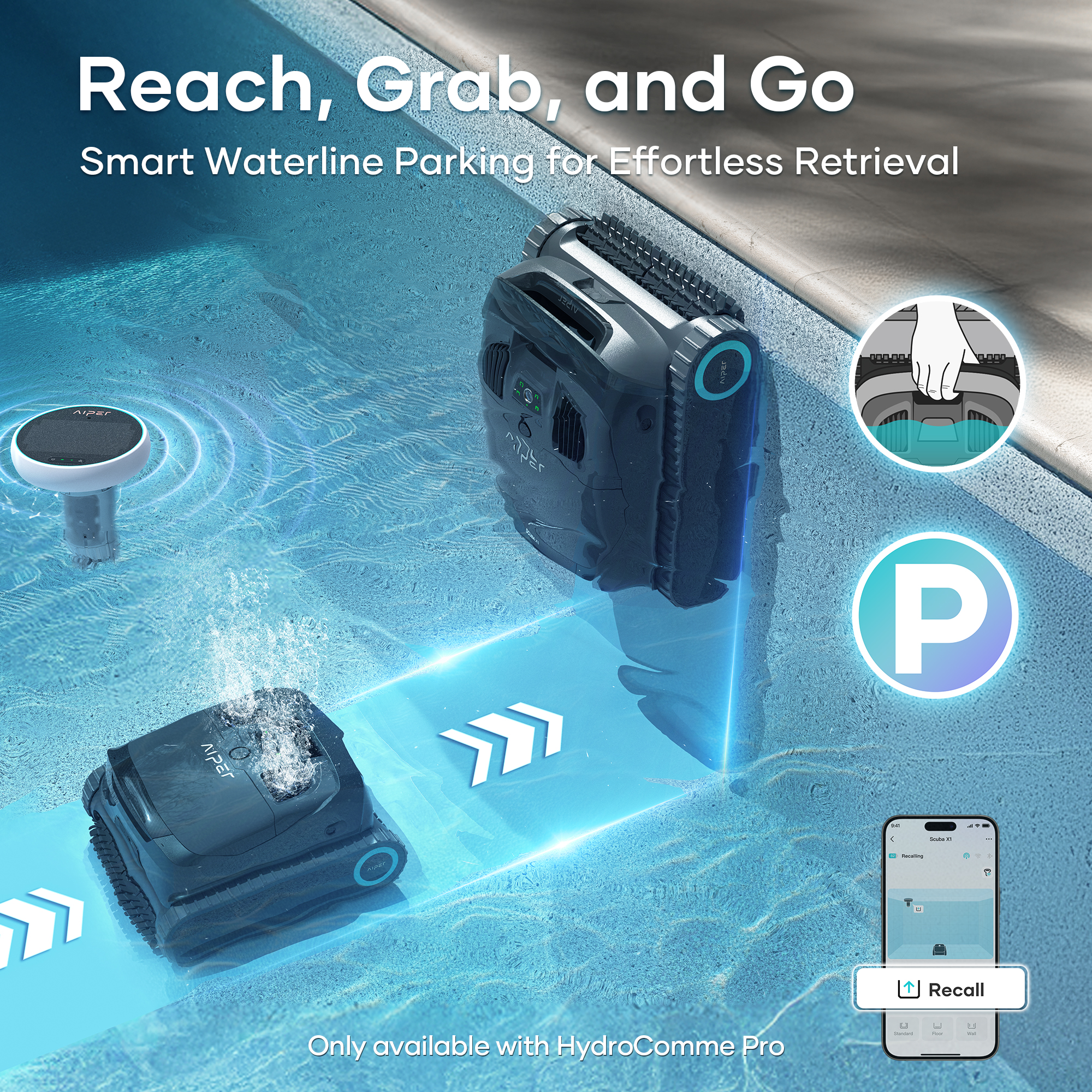 Aiper Scuba X1 Robotic Pool Cleaner